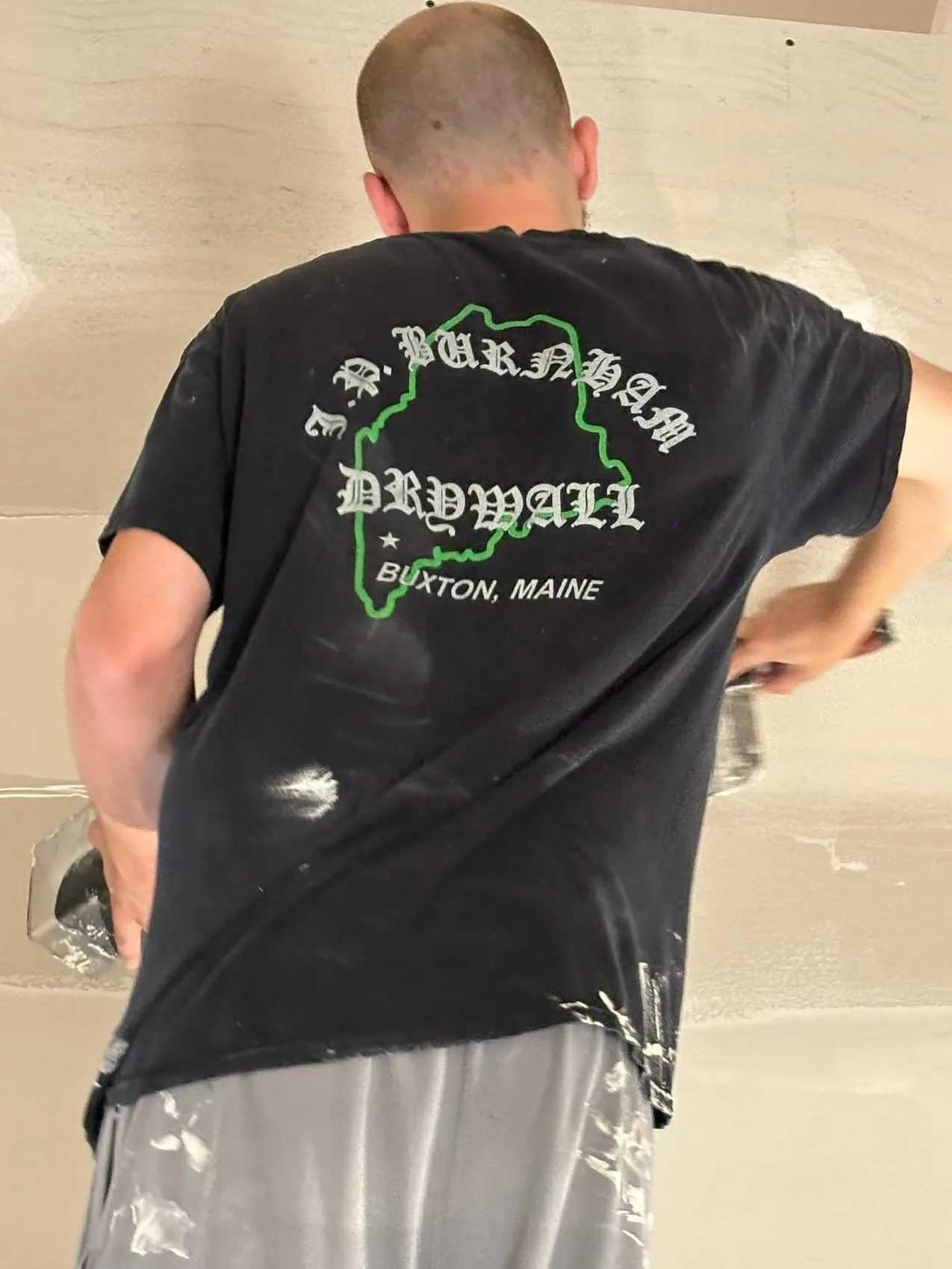 J.P. Burnham Drywall project photo