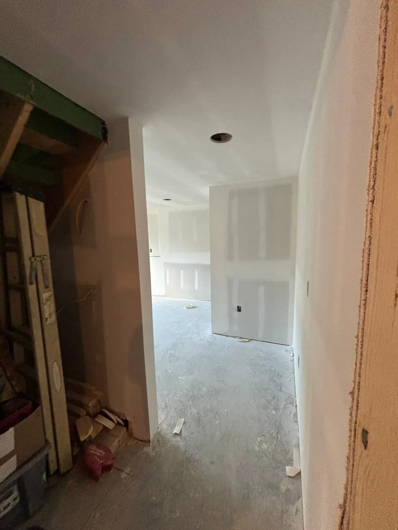 J.P. Burnham Drywall project photo