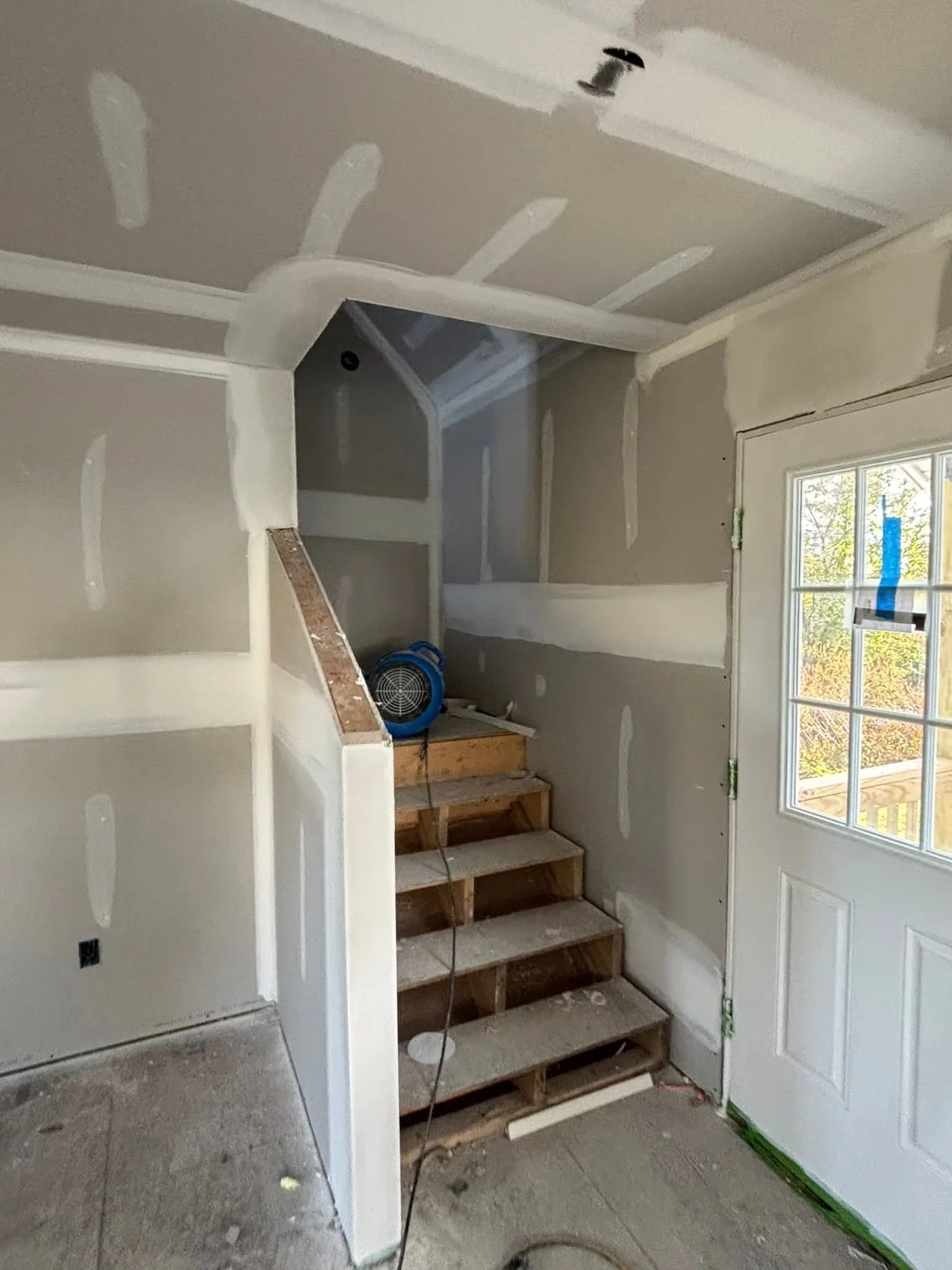 J.P. Burnham Drywall project photo