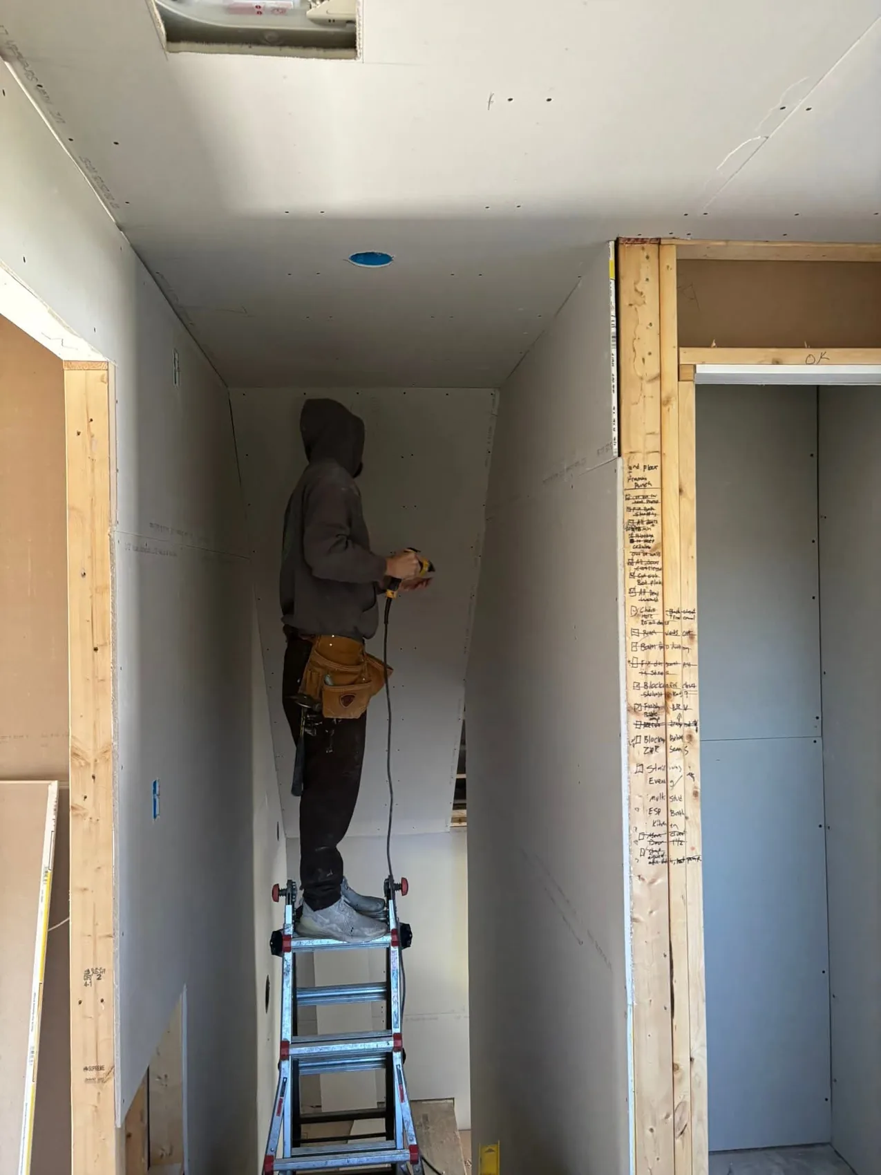 J.P. Burnham Drywall project photo