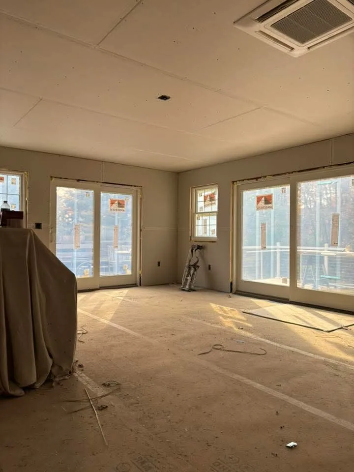 J.P. Burnham Drywall project photo
