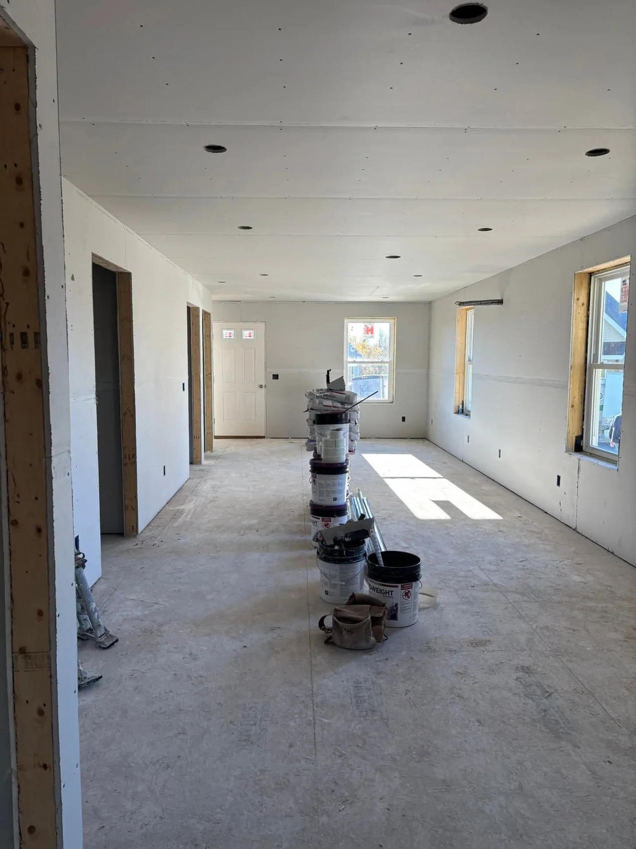 J.P. Burnham Drywall project photo