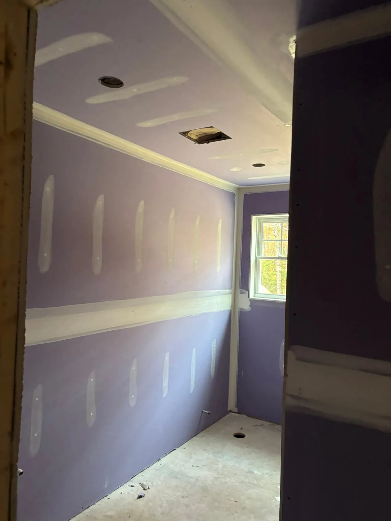 J.P. Burnham Drywall project photo