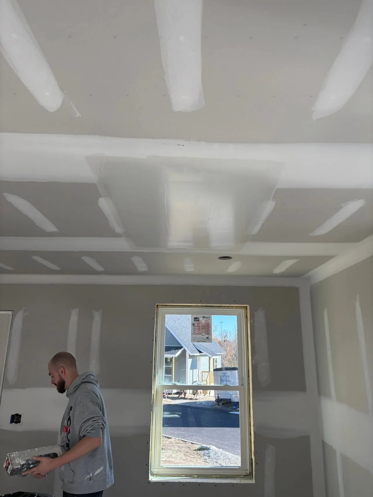J.P. Burnham Drywall project photo