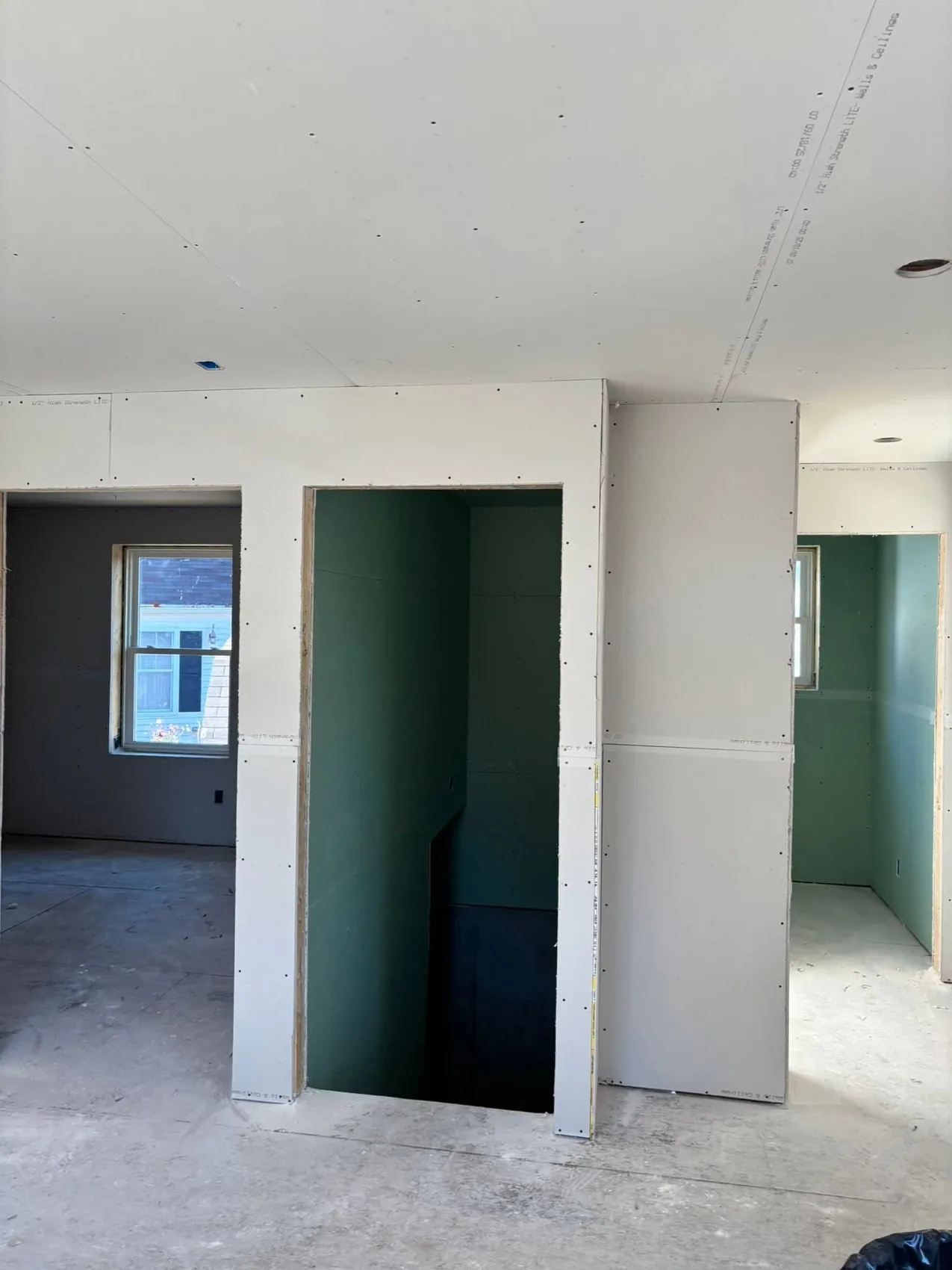 J.P. Burnham Drywall project photo