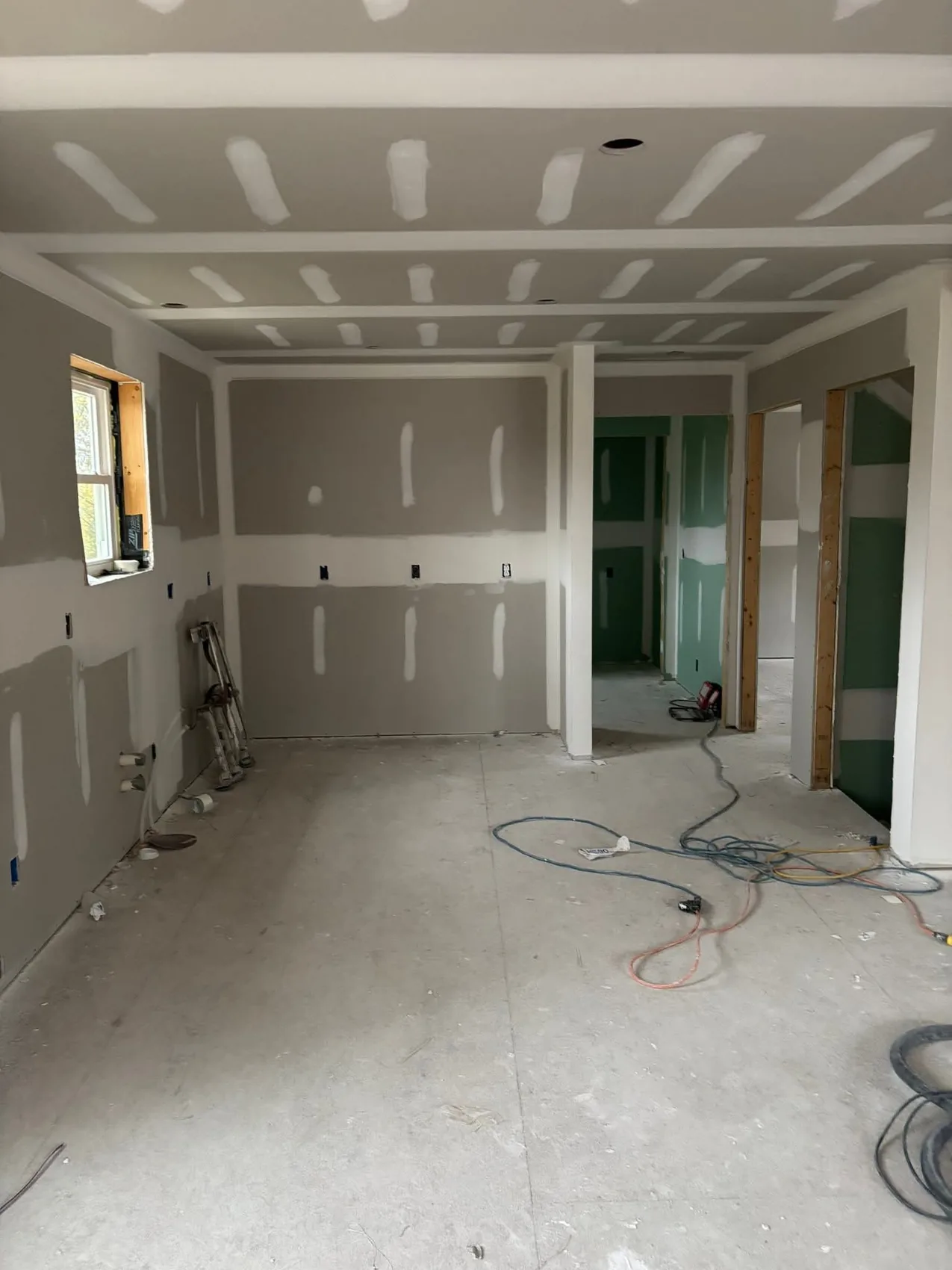 J.P. Burnham Drywall project photo