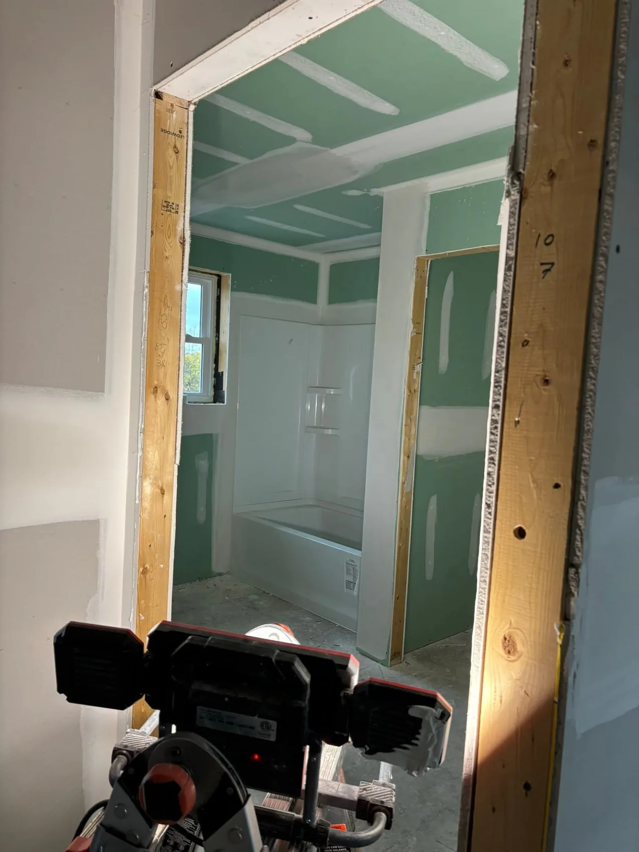 J.P. Burnham Drywall project photo