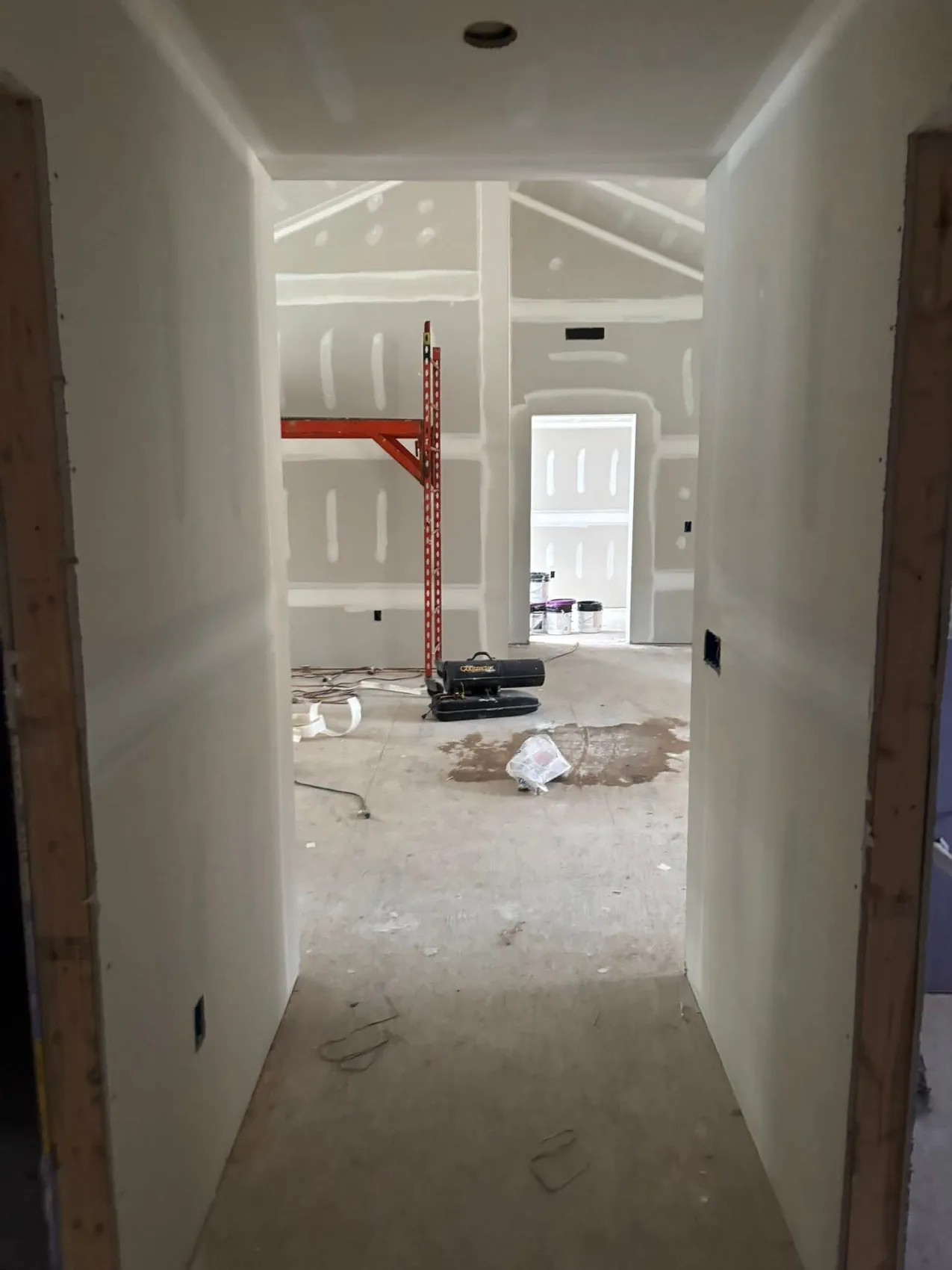 J.P. Burnham Drywall project photo