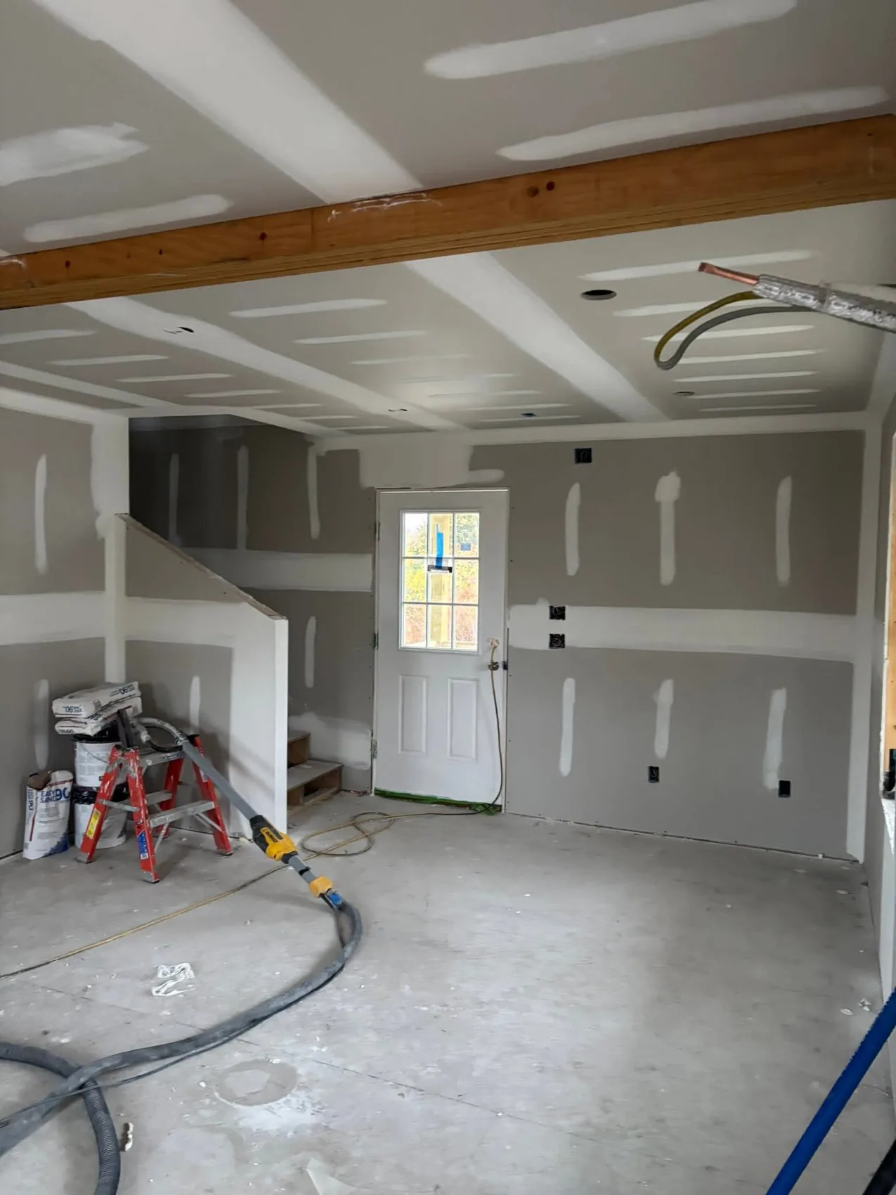 J.P. Burnham Drywall project photo